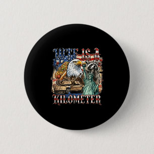 Ist ein Kilometer lustig 4. Juli Gründungsvater Button