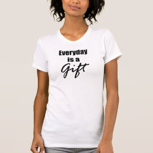 Ist eine Geschenk-Damen-lässige Behälter-Spitze T-Shirt