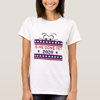 Ist er endlich weg - Lustige Anti-Trump-Wahlkarika T-Shirt
