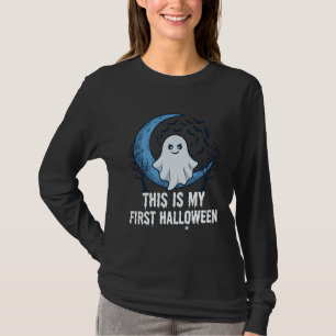 Ist erster Halloween-Geist Halbmond Fledermäuse_1 T-Shirt