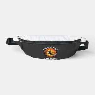Ist erstes Halloween-Kostüm schwarzer Katzenbesen_ Bauchtasche