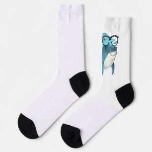 Ist es ein Delphin oder ein Wal? Wal, was auch imm Socken