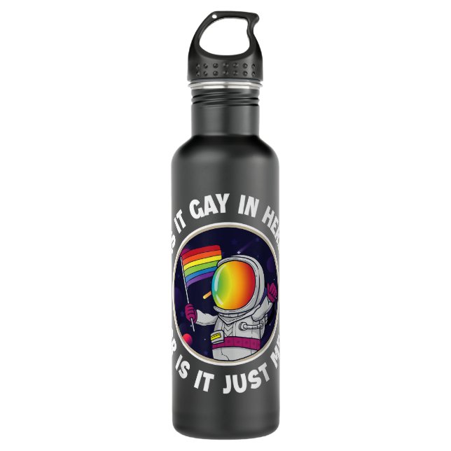 Ist es hier schwul oder ist es nur ich edelstahlflasche (Vorderseite)