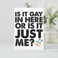 Ist es hier schwul oder ist es nur ich lesbisch st