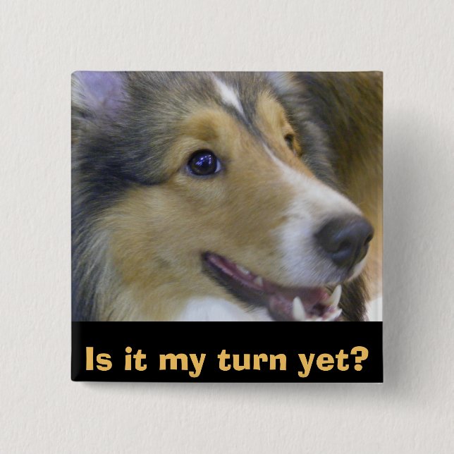 Ist es meine Drehung schon? Button (Vorderseite)