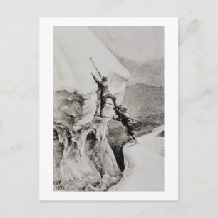 Ist es möglich, von "Klettern zwischen den Alpen"? Postkarte