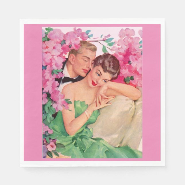 Ist es nicht romantisch? serviette (Vorderseite)