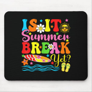 Ist es schon Sommerferien Lehrer Urlaub letzter Ta Mousepad
