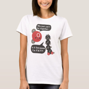 Ist es, weil ich fett sind? T-Shirt