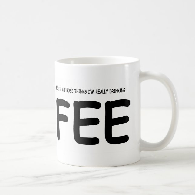 Ist es wirklich Kaffee… Kaffeetasse (Rechts)
