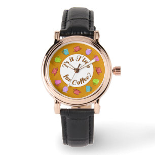 Ist es Zeit für die Kaffeearmbanduhr Armbanduhr