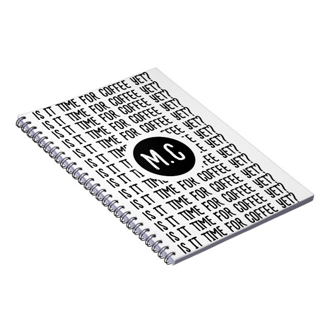 Ist es Zeit für KAFFEE? Notizblock (Rechte Seite)