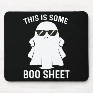 Ist etwas Boo Ghost Halloween Kostüme Männer Fraue Mousepad