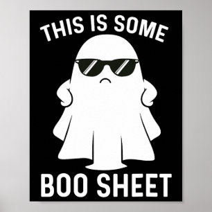 Ist etwas Boo Ghost Halloween Kostüme Männer Fraue Poster