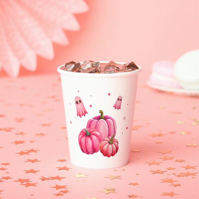Ist fast zu wenig Boo Halloween Baby Dusche Pappbecher (Insitu)