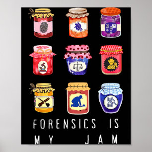Ist Forensik-Jam Forensik-Wissenschafts-Absolvent Poster