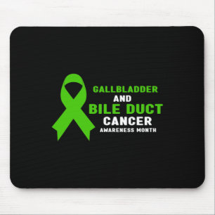 Ist Gallenblasen- und Gallengangskrebs-Bewusstsein Mousepad