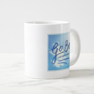 Ist gehen abenteuerlicher Himmel Jumbo-Tasse