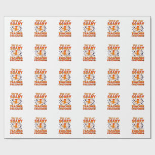 Ist Grusel-Lehrer-Kostüm Halloween Hexe Spinne Wir Geschenkpapier