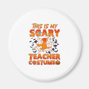 Ist Grusel-Lehrer-Kostüm Halloween Hexe Spinne Wir Magnet