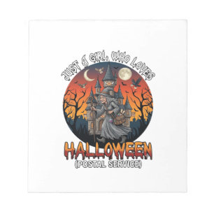 Ist Halloween Hexe Jeder Macht Szene Post Wor Notizblock