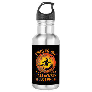Ist Halloween-Kostüm Hexenschloss Kessel Edelstahlflasche