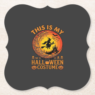 Ist Halloween-Kostüm Hexenschloss Kessel Untersetzer