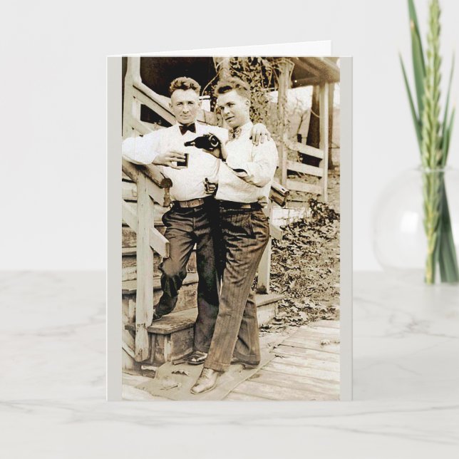 Ist hier zu uns karte (Vorderseite)