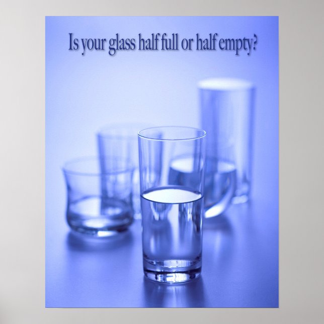 Ist Ihr Glas Halbwertspostpapier (Matte)? Poster (Vorne)