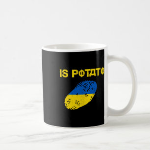 Ist Kartoffel Lustig Ukraine Witz Unterstützen Sie Kaffeetasse