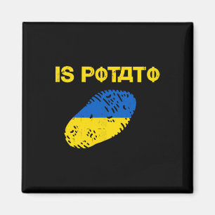 Ist Kartoffel Lustig Ukraine Witz Unterstützen Sie Magnet