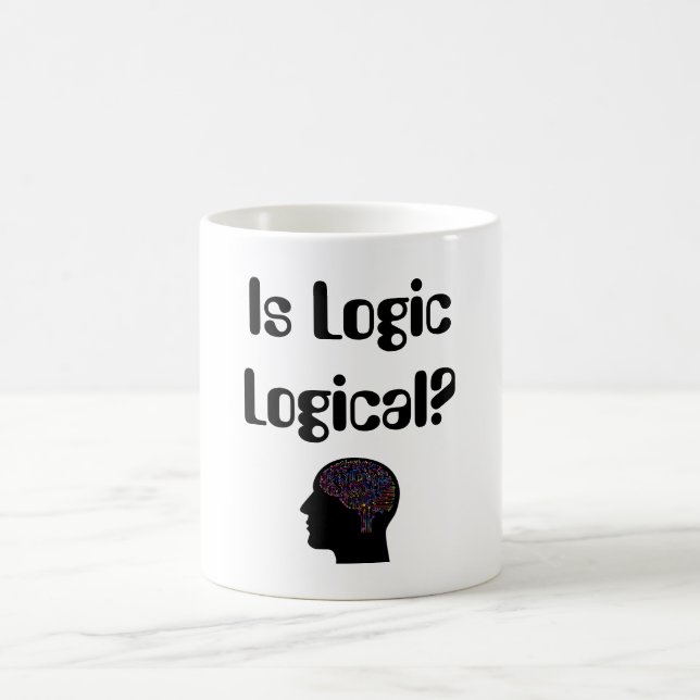 Ist Logik logisch? Kaffeetasse (Mittel)