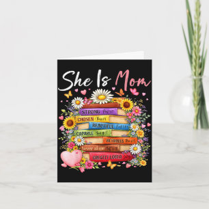 Ist Mama Bibelverse Blumenbücher christlich Karte