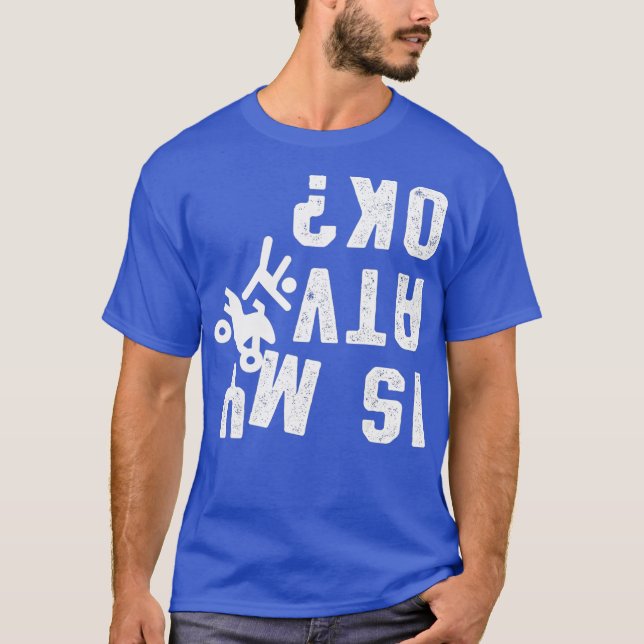 Ist mein ATV Okay Motorsport Offroad Biker Quad AT T-Shirt (Vorderseite)
