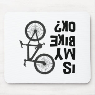 Ist mein Bike OK Funny Mountain Bike? Mousepad