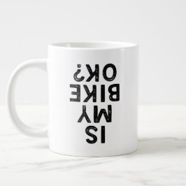 Ist mein Fahrrad OK Spaß Radfahren Mountainbiker N Jumbo-Tasse