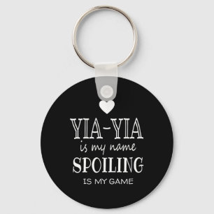 Ist mein Name Yia-yia Geschenke für Griechenland g Schlüsselanhänger