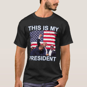 Ist mein Präsident Trump die Wahlen 2024? T-Shirt