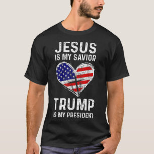 Ist mein Retter Trump mein Präsident 2 T-Shirt
