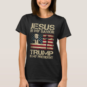 Ist mein Retter Trump mein Präsident Trump 2024 US T-Shirt