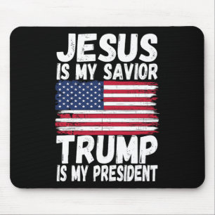Ist mein Retter Trump mein republikanisches Gesche Mousepad