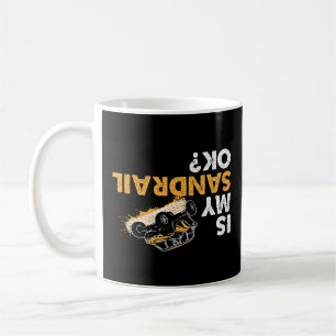 Ist mein Sandrail ok? Lustige umgekehrte Sand Rail Kaffeetasse