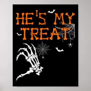 Ist mein Trick hes ist meine Leckerei Halloween Co Poster