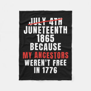 Ist mein Unabhängigkeitstag nicht der 4. Juli Fleecedecke