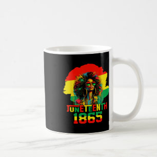 Ist mein Unabhängigkeitstag Schwarze Frauen Freihe Kaffeetasse