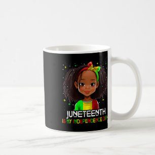 Ist mein Unabhängigkeitstag schwarze Kleinkind Mäd Kaffeetasse