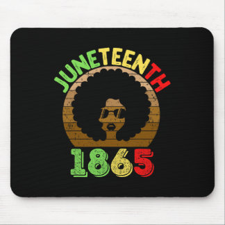 Ist mein Unabhängigkeitstag schwarzer Frauenstolz  Mousepad