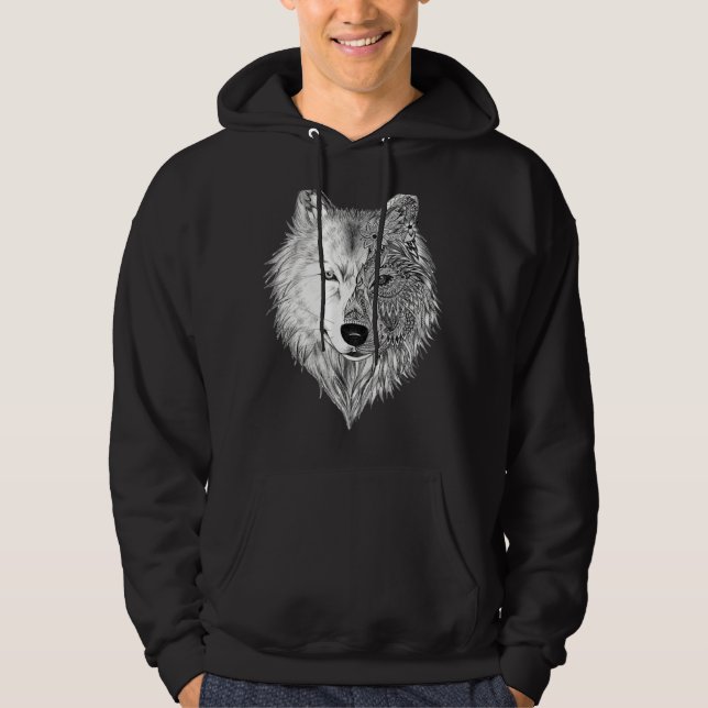 Ist mein Wolf Hoodie (Vorderseite)