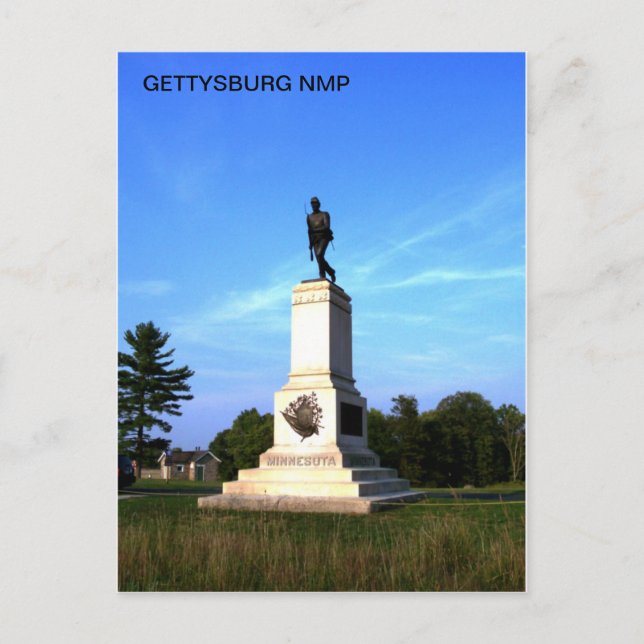 IST MINNESOTA MONUMENT POSTKARTE (Vorderseite)