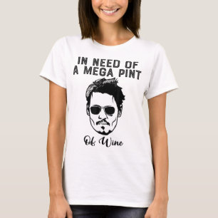Ist nicht Happy Hour jederzeit Mega Pint T-Shirt